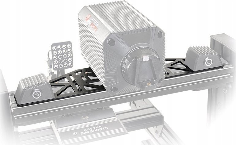 Mbajtëse Asetek SimSports Mounting Bracket, për wheelbase Direct Drive, për tavolinë ose rig, e zezë