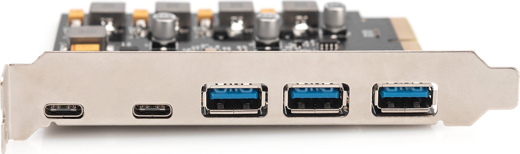 Kartë zgjeruese Digitus USB 3.1 PCIe Controller, 2x USB C, 3x USB A 3.1 Gen 2
