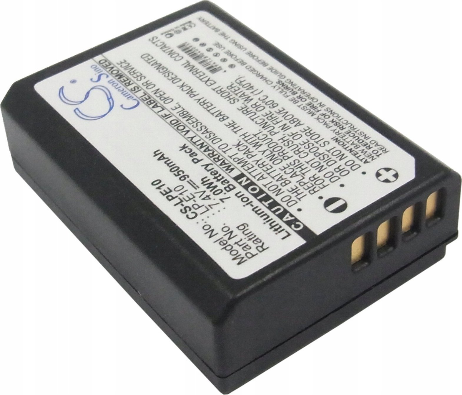 Bateri kamerë Cameron Sino LP-E10, 950mAh, Li-ion, e zezë