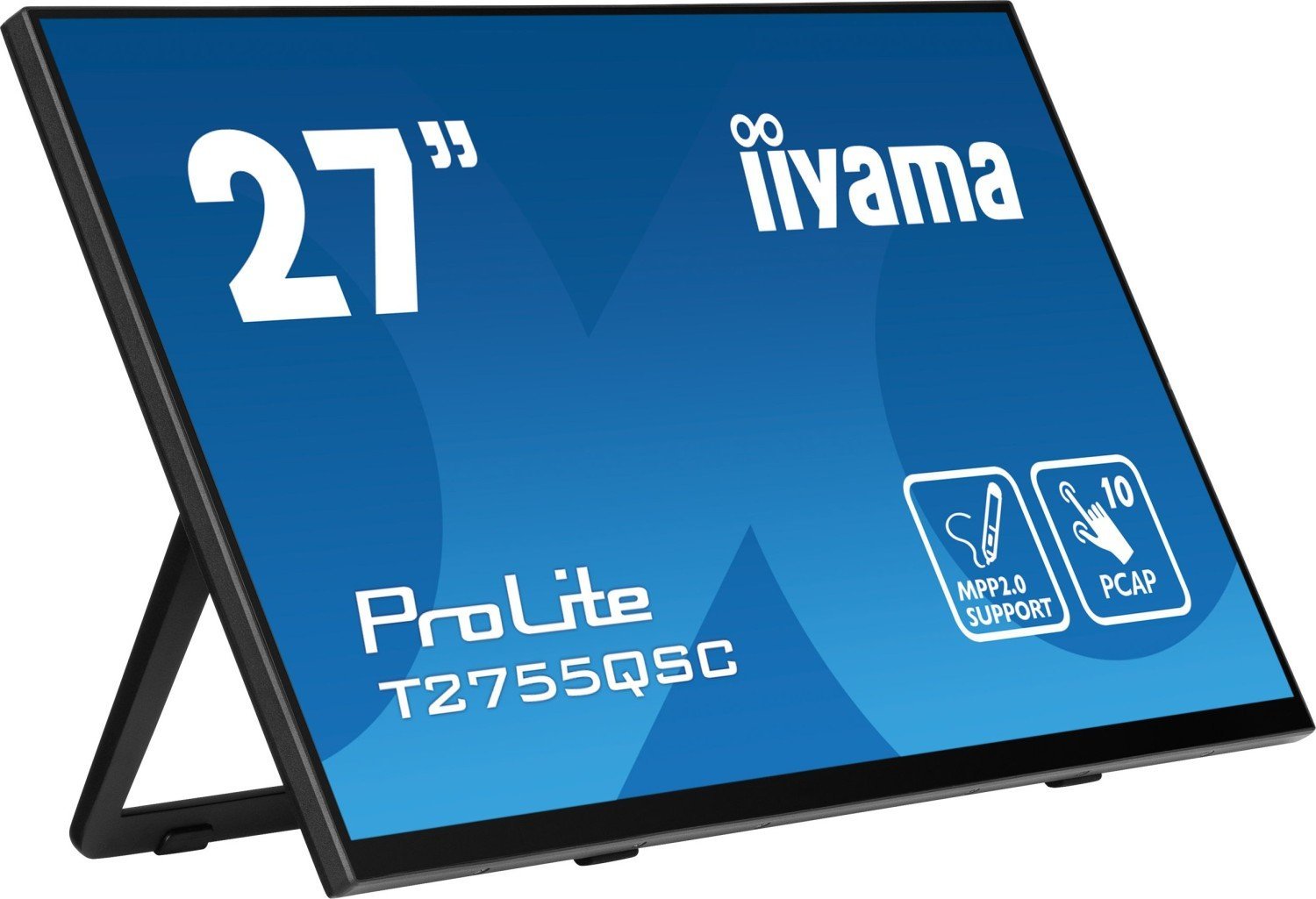 Monitor iiyama ProLite T2755QSC, 27", WQHD, me prekje, i zi