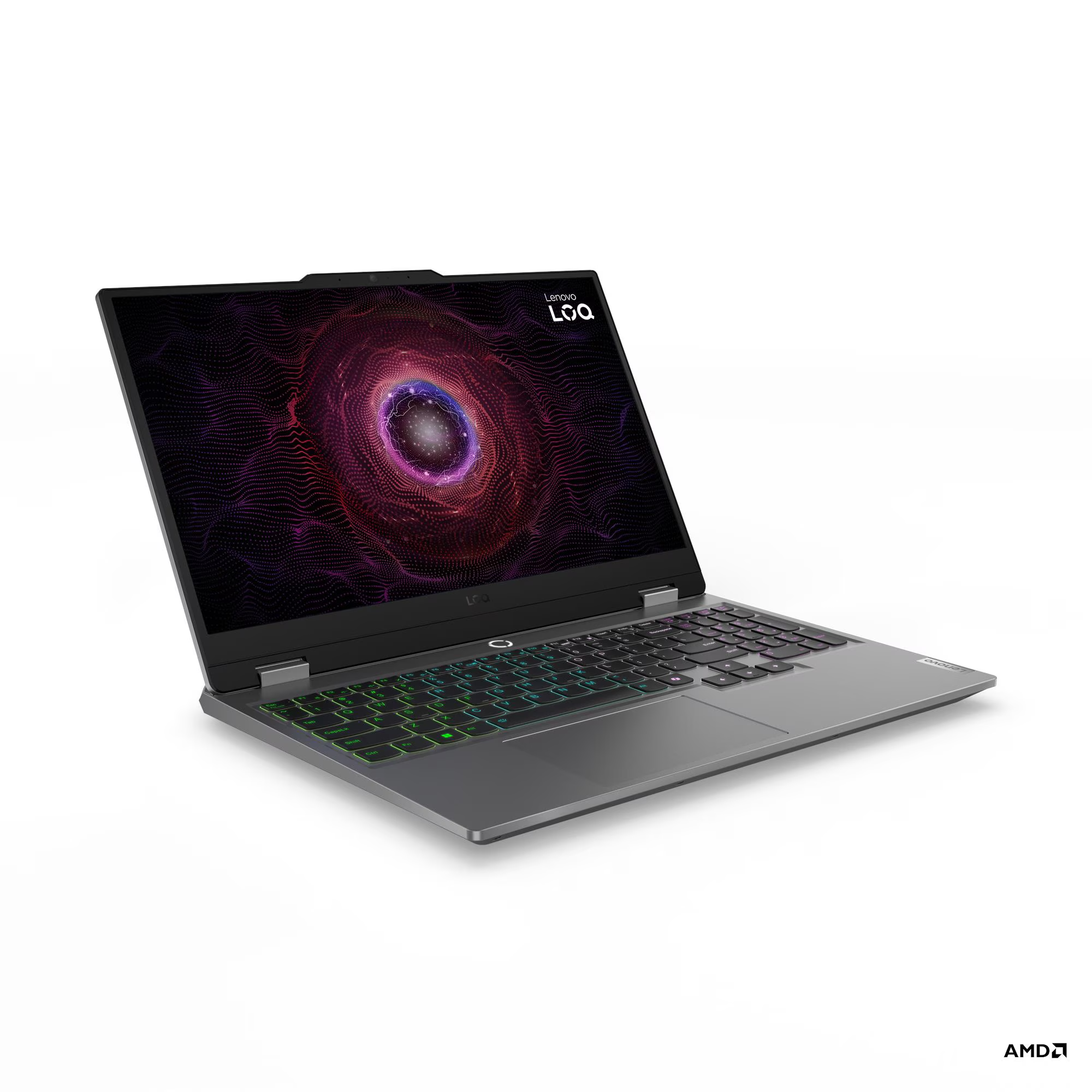 Laptop Lenovo NB LOQ 15ARP9, 15.6", AMD Ryzen 7 7435HS, 24GB RAM DDR5-4800, 512GB SSD, NVIDIA GeForce RTX 4050 6GB GDDR6, i hirtë