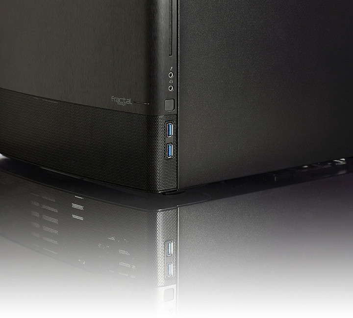 Kasë Fractal Design Node 804, e zezë