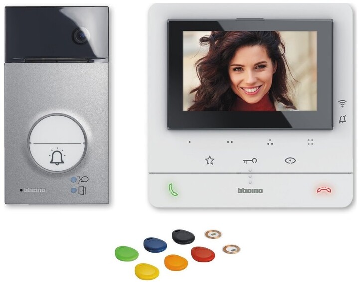 Interfon dhe lexues për çip Legrand CL100 WIFI + telefon Linea 3000