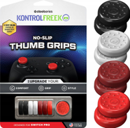 Kapakë analogësh Kontrol Freek No Slip, për Switch Pro Controller, set 8 copë, të zinj