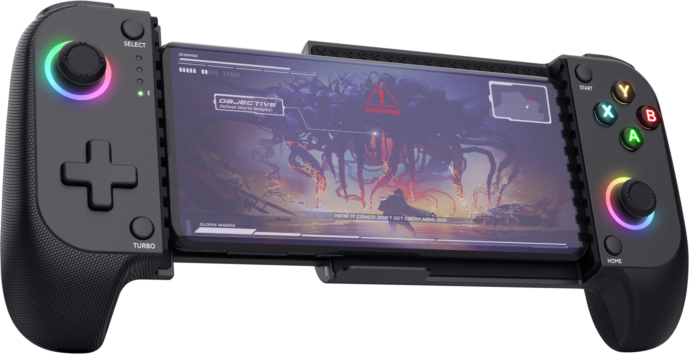 Гејмпад мобилен Trust GXT 735 Mylox, безжичен, Bluetooth 5.0, црн