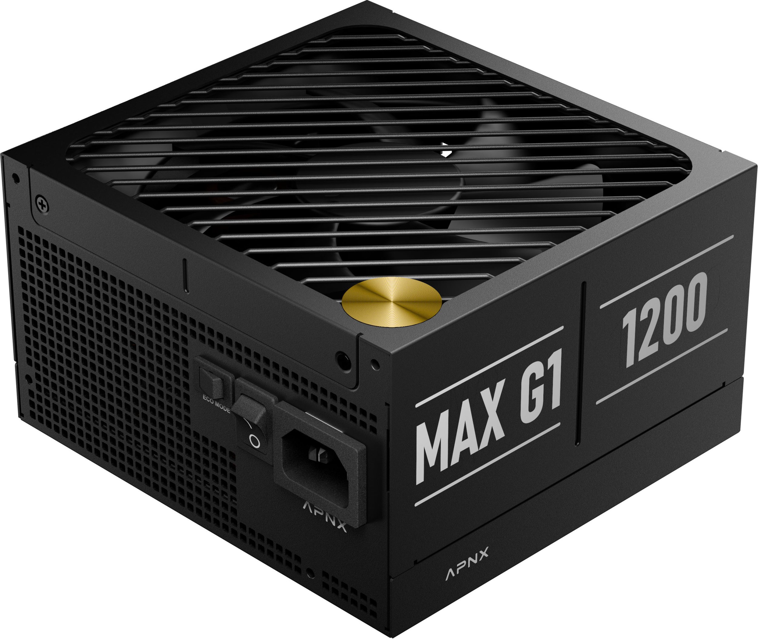 Напојување APNX MAX G1, 1200W, 80 Plus Gold, модуларно, црно