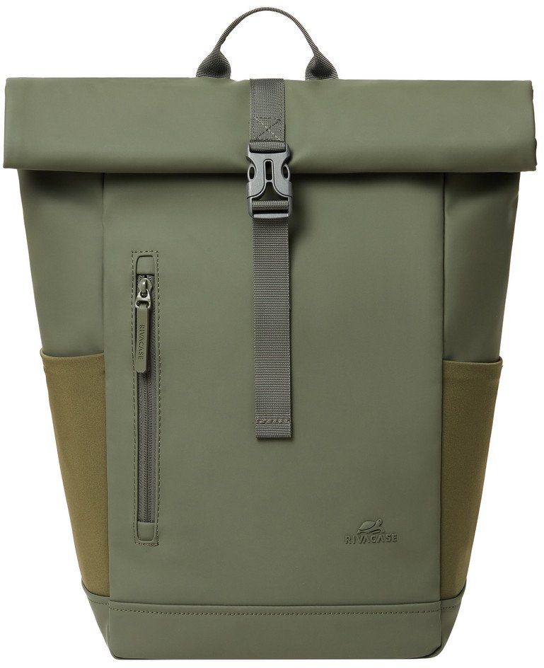Çantë shpine Rivacase Eden, 14", 17L, jeshile ulliri