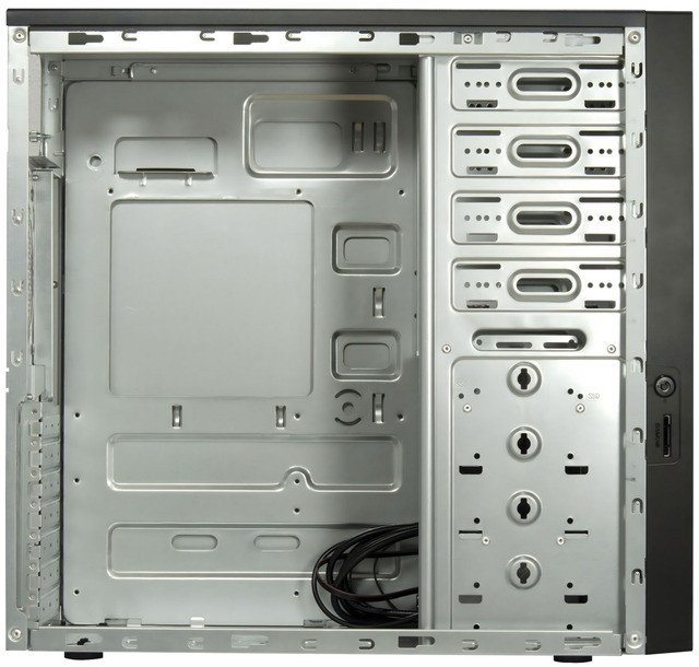 Kutia kompjuterike Inter-Tech IT-8862 Plaid, ATX, midi tower, e zezë