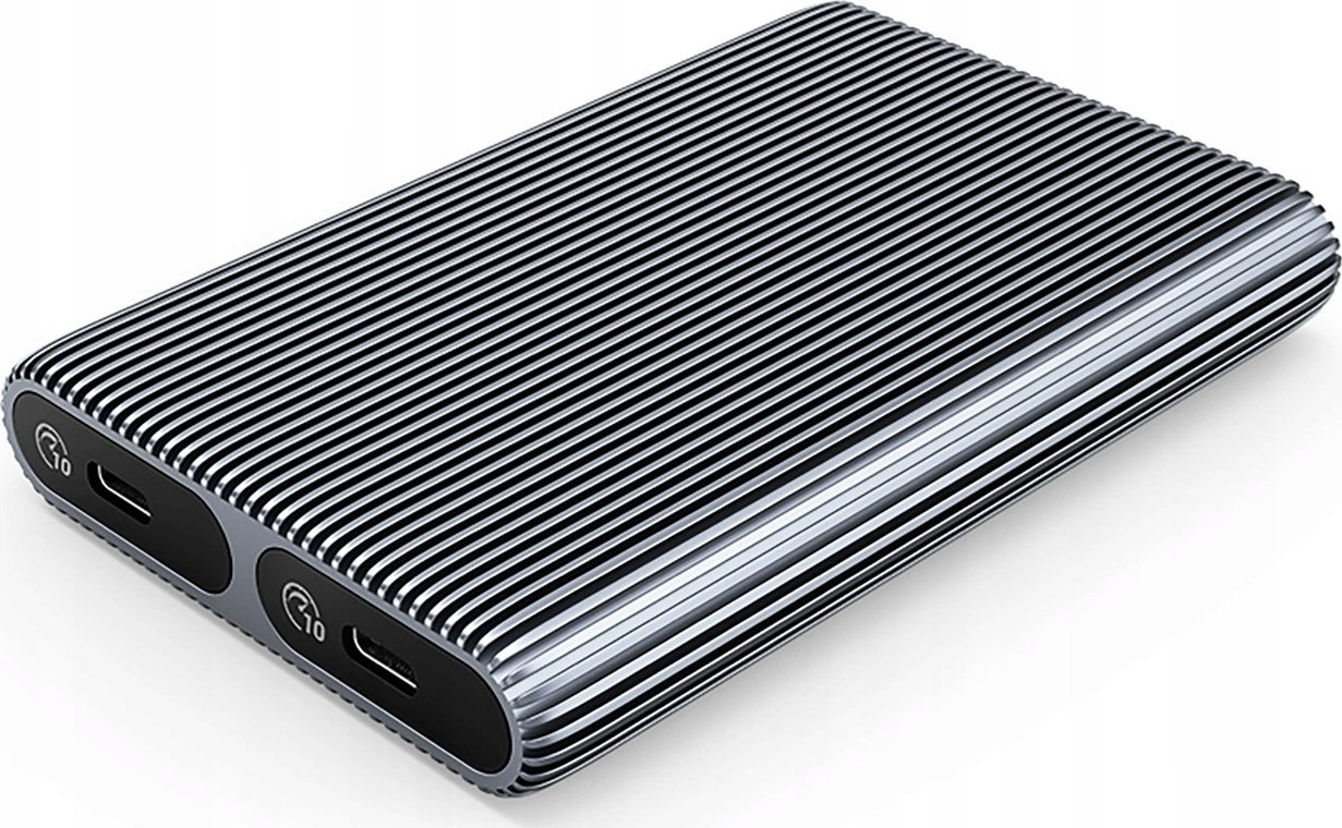 Kuti SSD Orico AM2C3-2N për 2 M.2 NVMe, USB C 3.2, 10Gb/s, gri