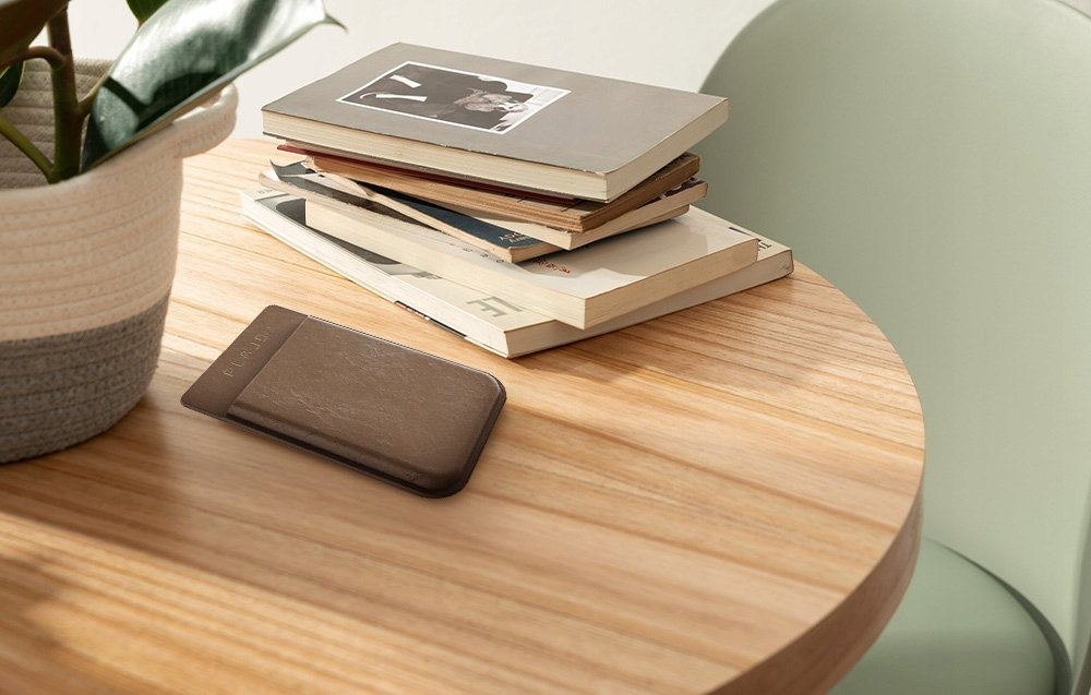 Магнетна навлака за диктафон Plaud Note, заштитен додаток, кафеава