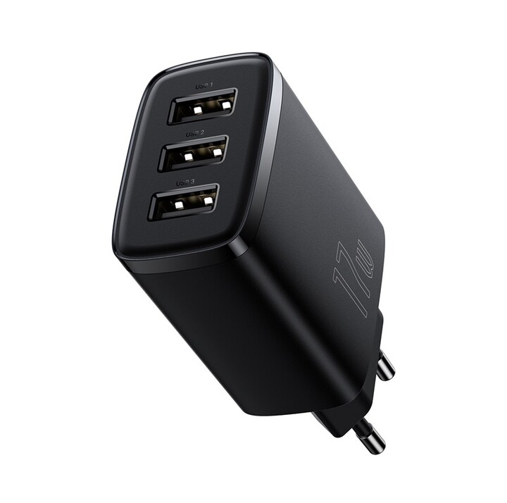 Karikues Baseus 3U, 17W, i zi