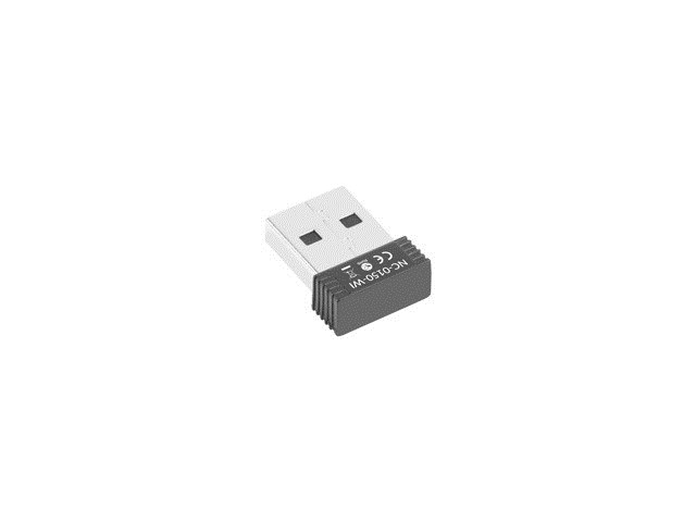 Kartë rrjeti LANBERG NC-0150-WI, USB 2.0, Wi-Fi N150, e zezë