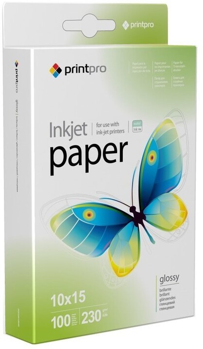 Letër për foto me shkëlqim COLORWAY Print Pro 230g/m2, 10x15, 100 fletë