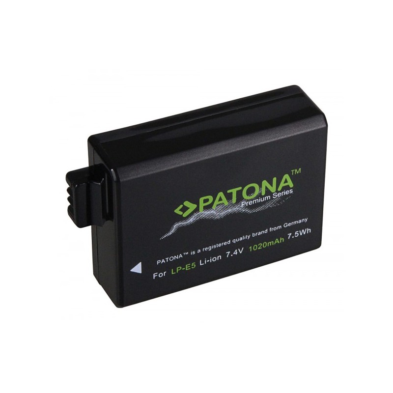 PATONA Premium Battery f. Canon LP-E5