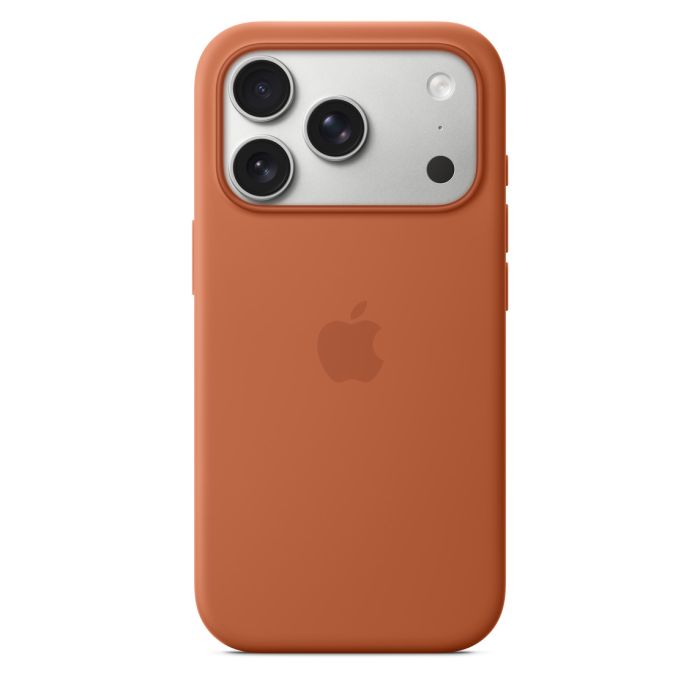 Apple iPhone 17 Pro Silicone Case with MagSafe, Terra Cotta