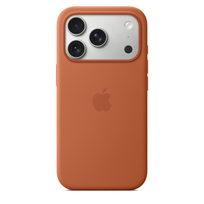 Apple iPhone 17 Pro Silicone Case with MagSafe, Terra Cotta