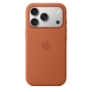 Apple iPhone 17 Pro Silicone Case with MagSafe, Terra Cotta