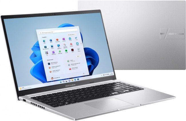 Laptop ASUS VivoBook 15 M1502YA-BQ336W, 15.6", AMD Ryzen 5-7430U, 16GB RAM, 512GB SSD, AMD Radeon Graphics, i argjendtë