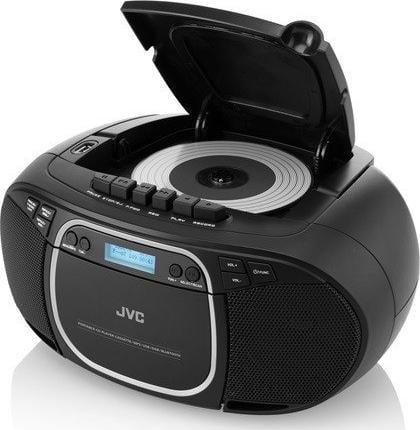 Radio portative me CD JVC RC-E561B-DAB, DAB+, FM, e zezë