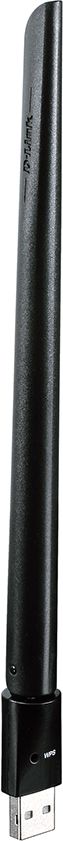 Kartë rrjeti D-Link AC600 DWA-172, USB 2.0, e zezë