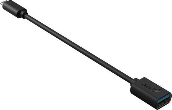 Adapter USB Genius USB C në USB A, 3.0, 5Gbps, i zi