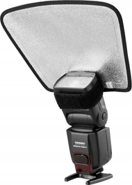 Reflektor për blic Aurora Portaflex SBF-B, 19 x 25 cm, i zi argjendtë