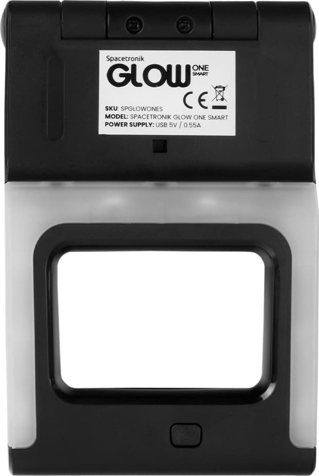 Dritë ambientale për TV Spacetronik Glow One, RGBW, USB, e zezë