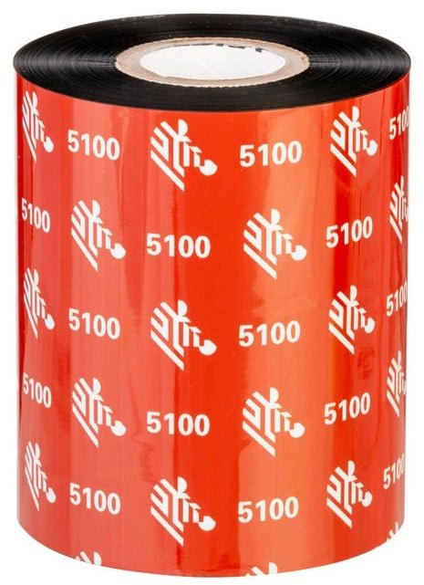 Shirit etiketimi No Name 5100, resin 40mm x 450m, bërthamë 25mm, i zi
