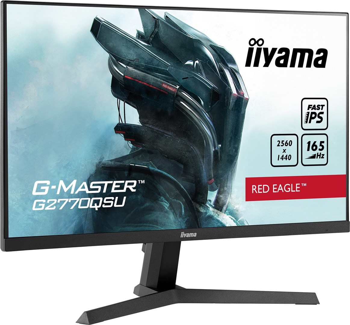 Monitor iiyama G-MASTER G2770QSU-B1, 27", 2560 x 1440, Wide Quad HD, 165 Hz, i zi