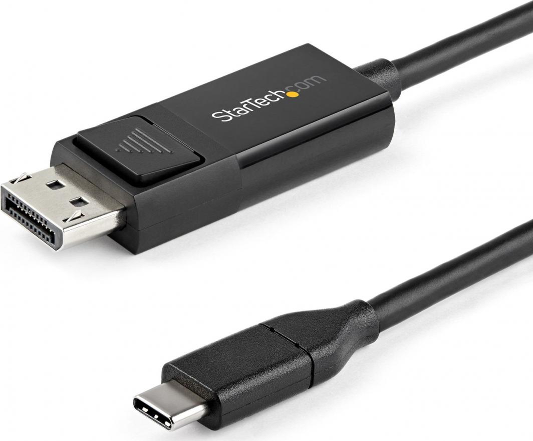 Kabllo USB StarTech USB-C-DP, 1 m, e zezë