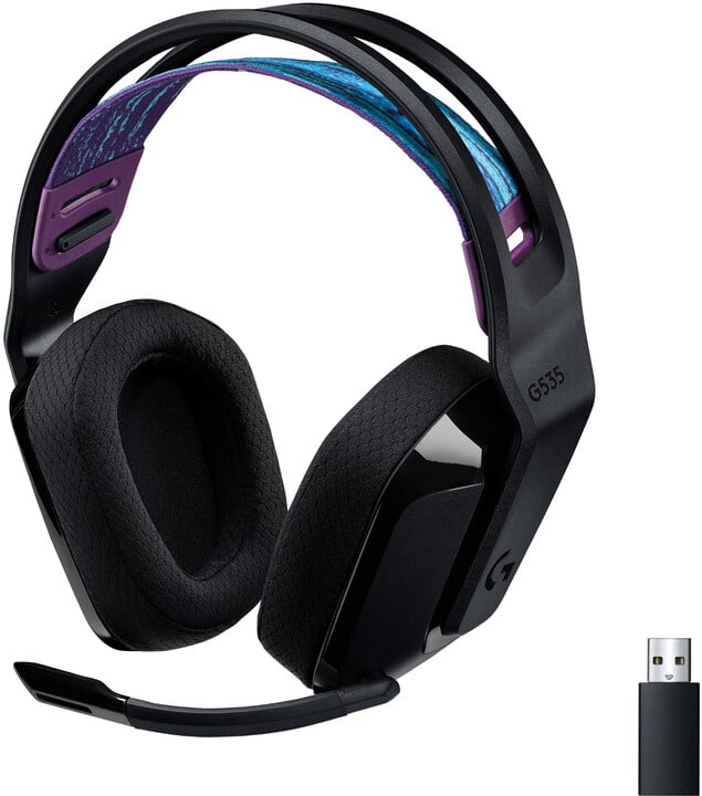 Kufje Logitech G535 Lightspeed, të zeza