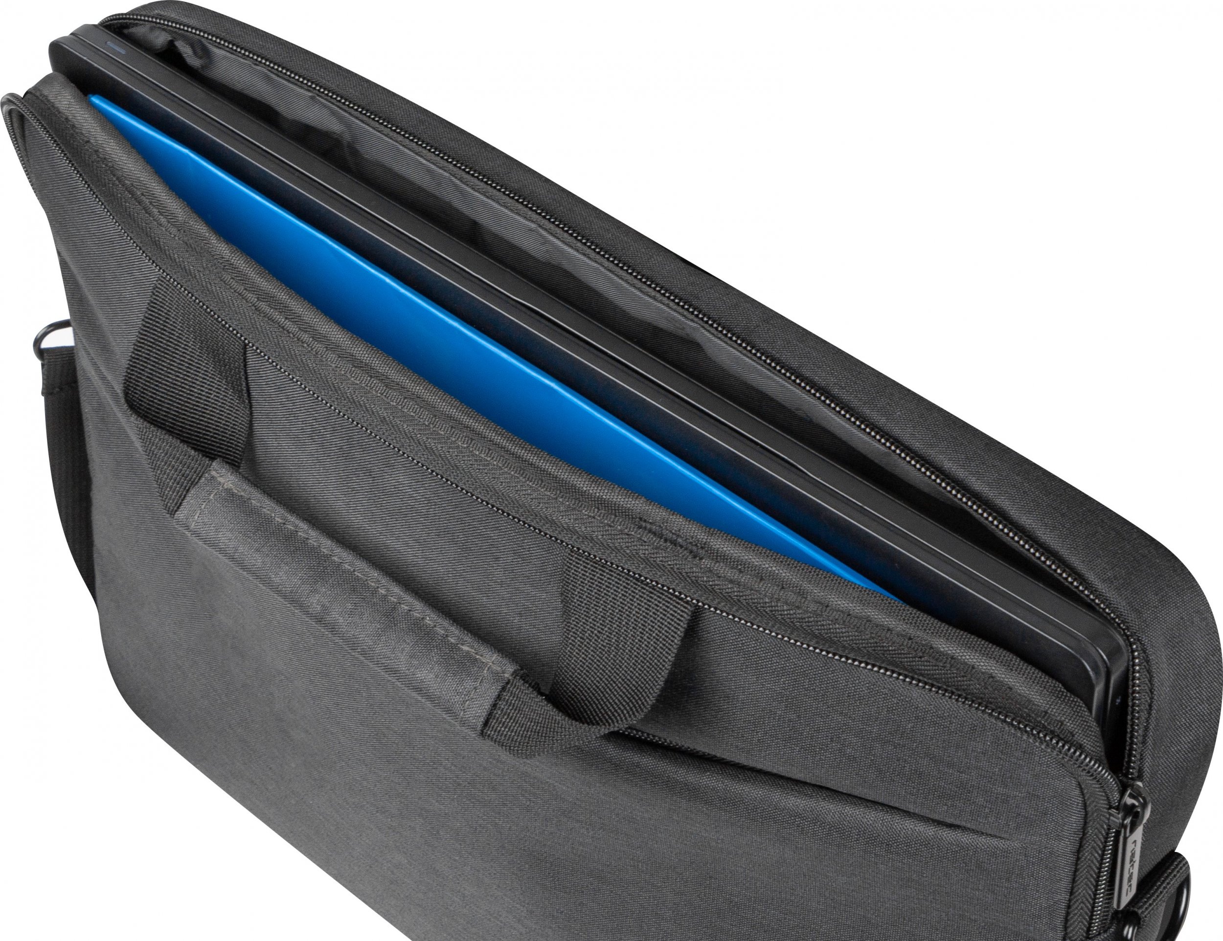 Çantë laptopi Natec Beira NTO-2056, 15.6", me rrip shpatulle, e zezë