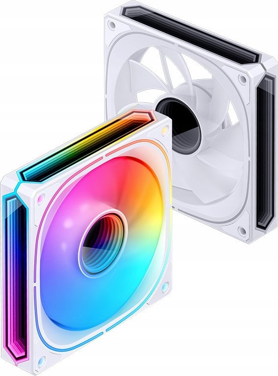 Ventilator kasë Jonsbo FR-505, 120mm, ARGB 5V 3PIN, i bardhë