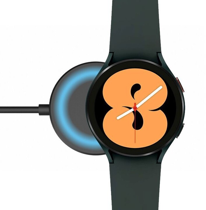 Kabllo karikimi FIXED USB-C për Samsung Galaxy Watch 4 dhe modelet e tjera Samsung Galaxy, e zezë