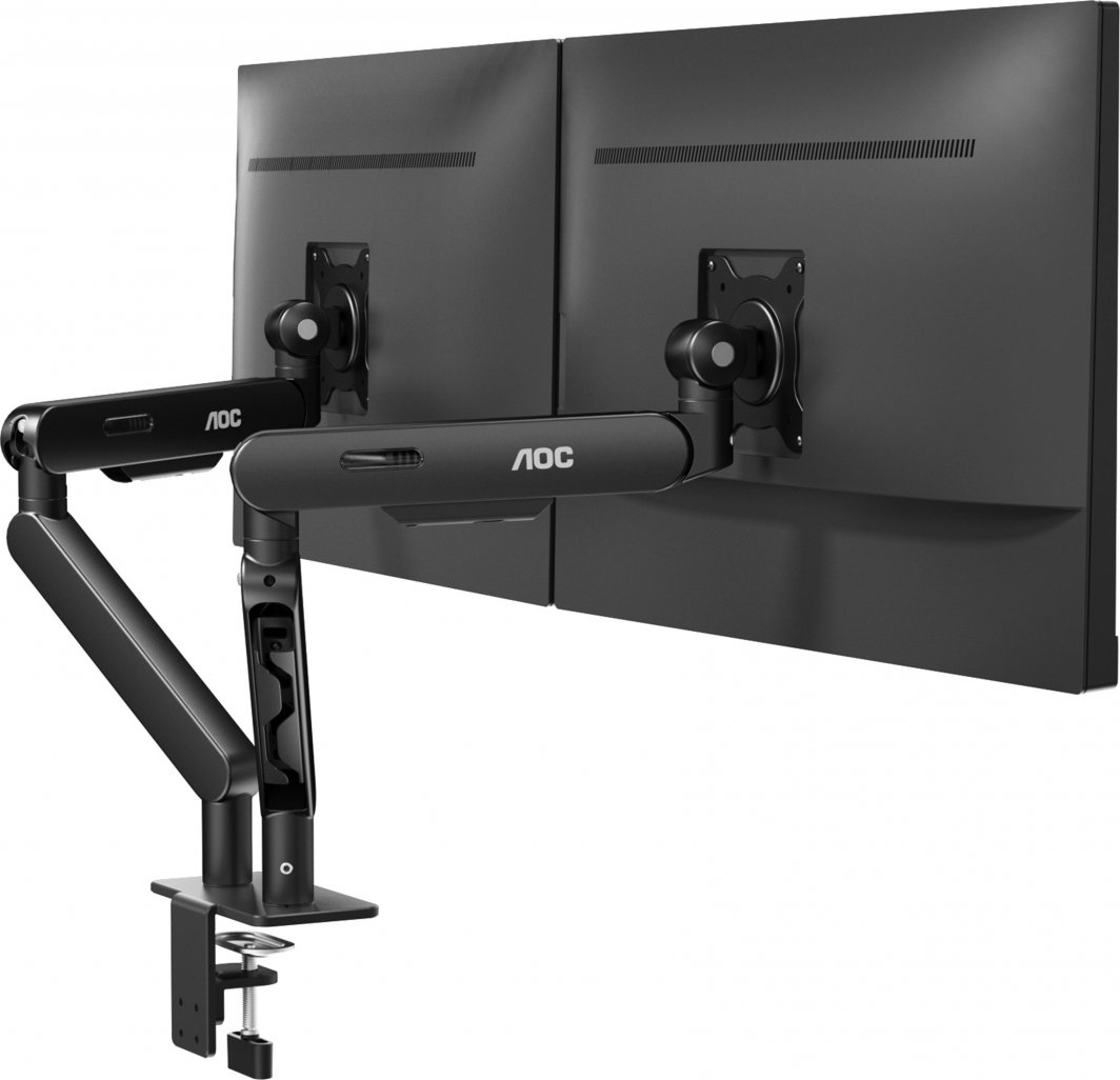 Mbajtëse monitori për tavolinë AOC, 2 monitora, 17" - 34" 