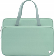 Çantë laptopi JCPAL Cartella Milan, 13-14", rezistente ndaj ujit, jeshile mint