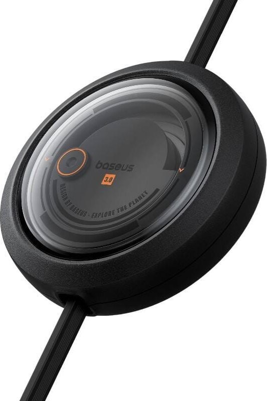 Kabllo karikimi Baseus Free2Draw 3in1, USB C Lightning Micro USB, 100W 1.1m, e zezë