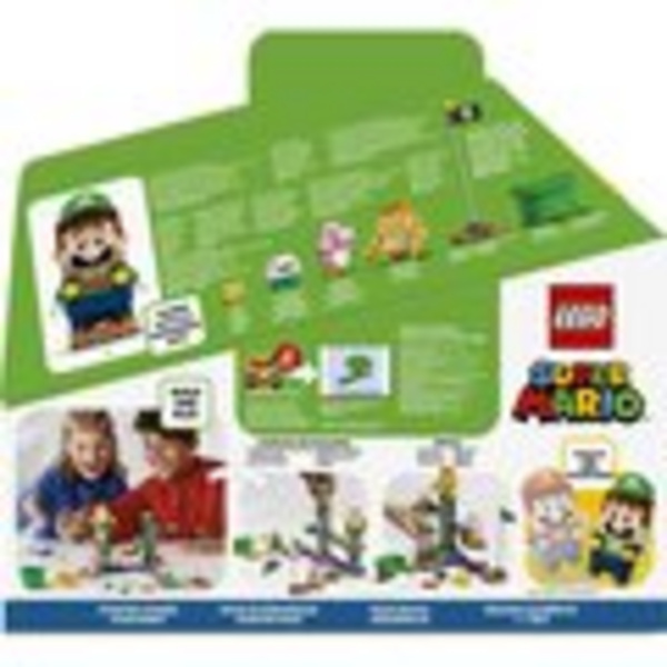 Set LEGO® Super Mario Bargain Package - Luigi 71387 Starter Set + 71397 dhe 71399 Expansion Sets