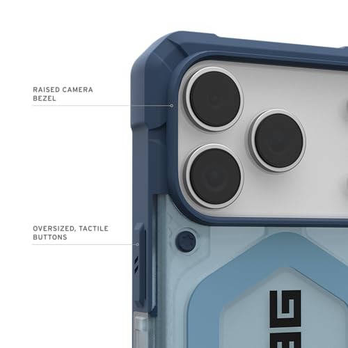 Këse telefoni URBAN ARMOR GEAR UAG Pathfinder për iPhone 17 Pro, MagSafe, transparente me rrip dore