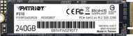 Disk SSD Patriot P310, 240GB, M.2 2280 PCI-E x4 Gen3 NVMe