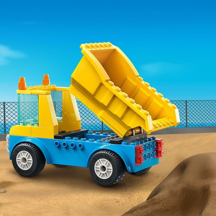 Set LEGO® City 60391 Construction vehicles and wrecking ball