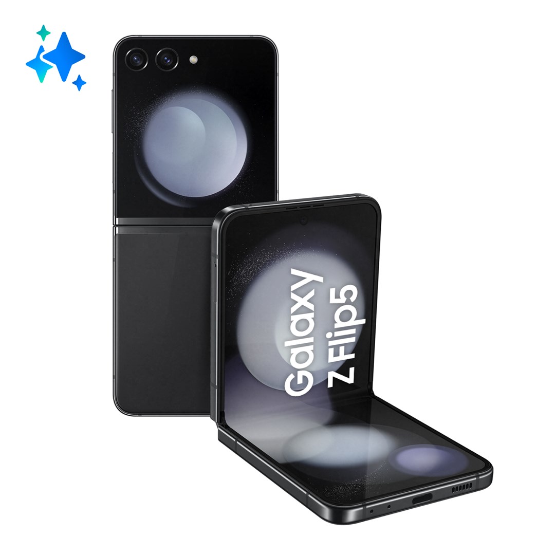 Celular Samsung Galaxy Z Flip5 5G, 8/256GB, i hirtë