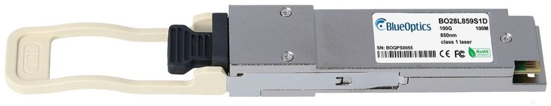 Transceiver BlueOptics BO28L859S1D QSFP28, 100GBASE SR4, MPO MTP, multimode