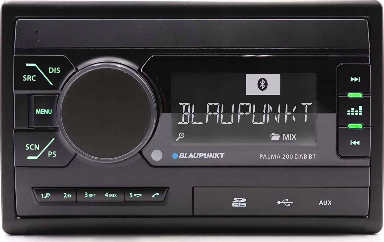 Radio makine Blaupunkt Palma 200 DAB BT, 2 DIN, Bluetooth, e zezë