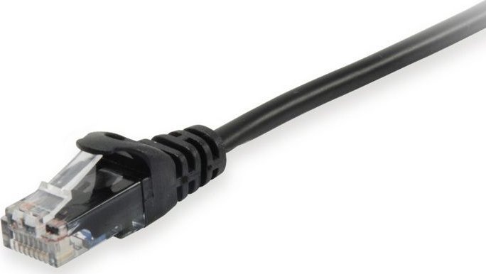 Kabllo rrjeti Equip Patch Cable Cat6A U UTP, 10m, e zezë