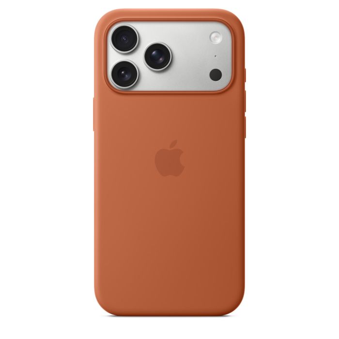 Apple iPhone 17 Pro Max Silicone Case with MagSafe, Terra Cotta