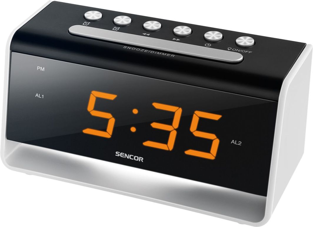 Orë digjitale me alarm Sencor SDC, 4400 W