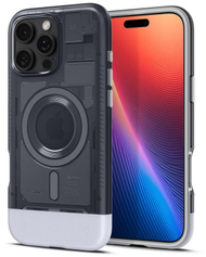 Këllëf telefoni Spigen Classic C1 MagSafe për iPhone 16 Pro Max, Graphite