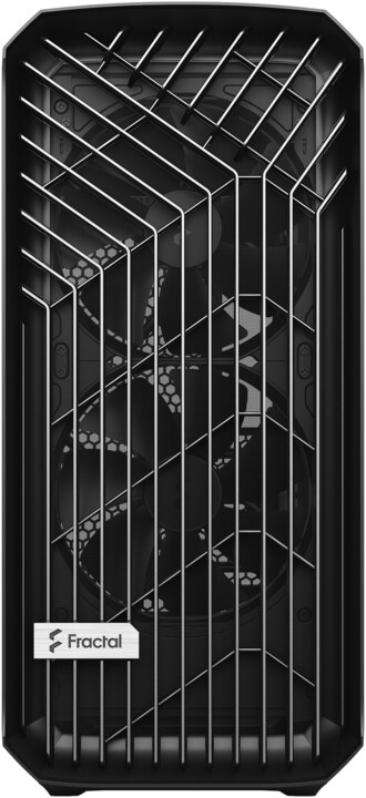 Kasë Fractal Design Torrent Black TG Light Tint, e zezë