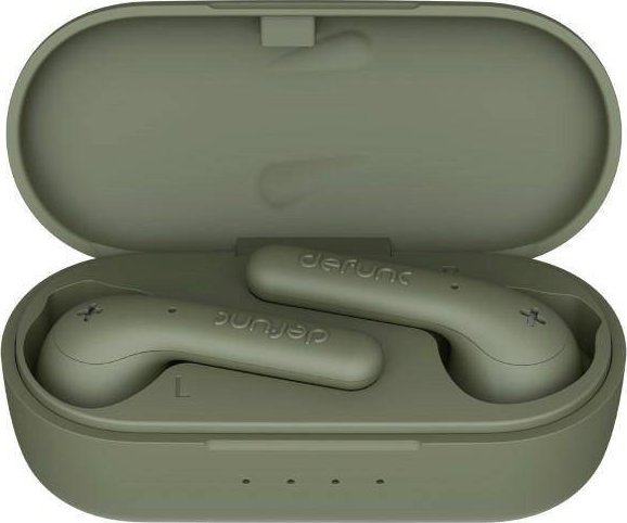 Kufje wireless DeFunc True Basic, in ear, jeshile